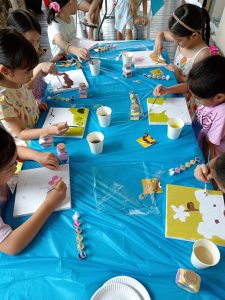 canvas painting kids art and craft