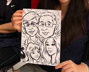 singapore caricature kids party