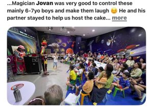 kids magician Singapore